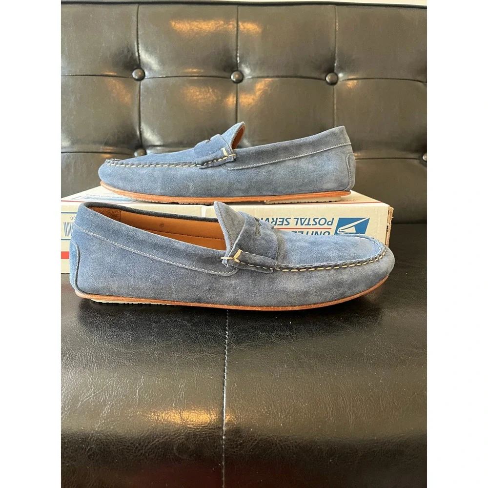 Allen‎ Edmonds Suede Driving Loafers